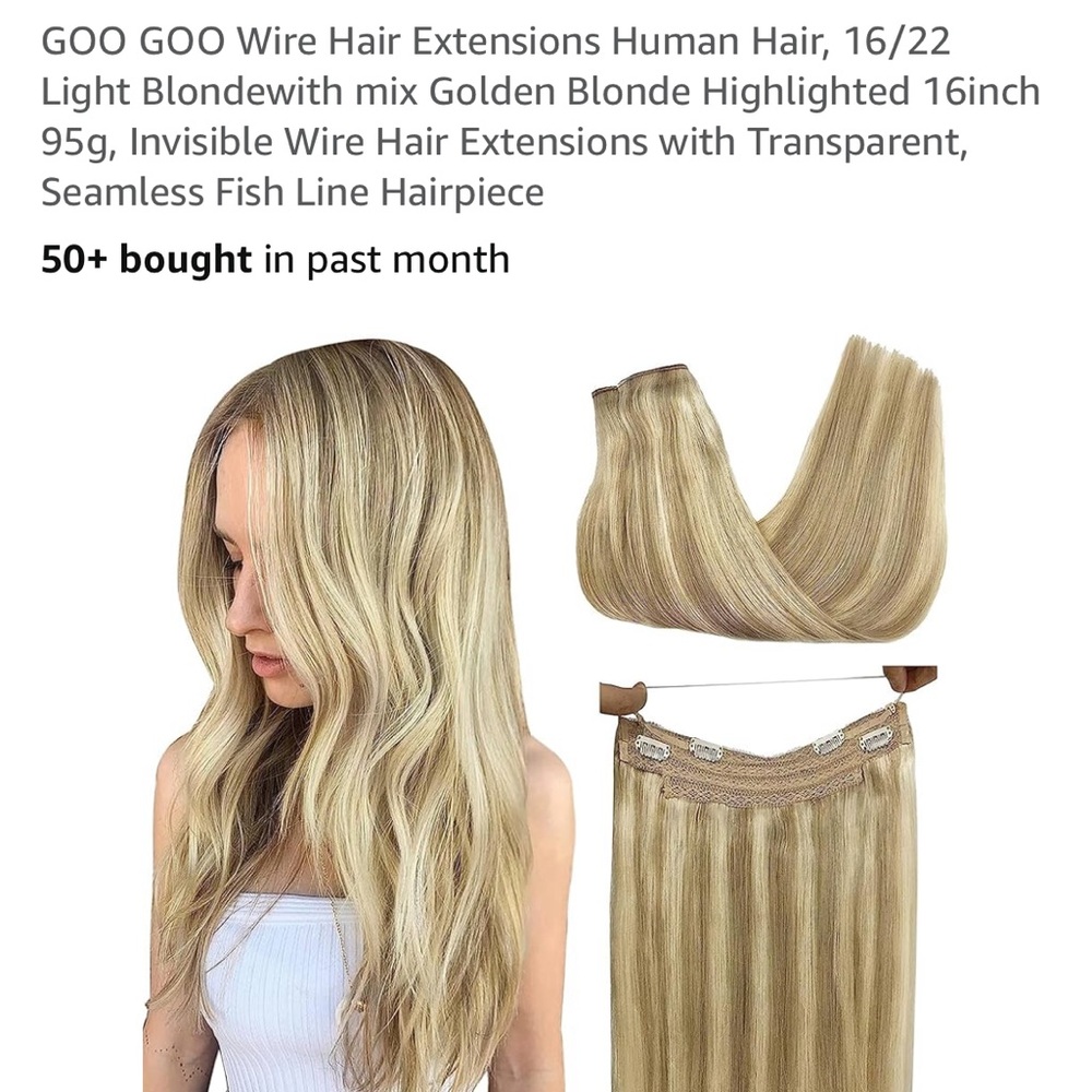 Blonde Hair Extensions